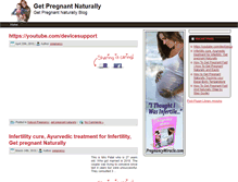 Tablet Screenshot of getpregnantnaturally.massivevaluegiveaway.com